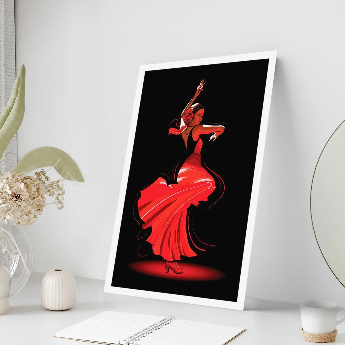Affiche - Poster - L'esprit fougueux du flamenco - 61x91 cm