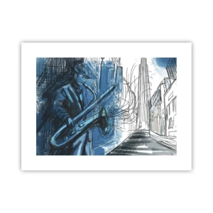 Affiche - Poster - Rhapsodie urbaine - 40x30 cm