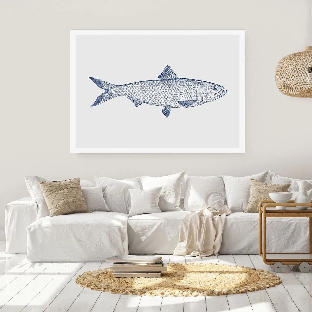 Affiche - Poster - Salutations des mers du nord - 70x50 cm