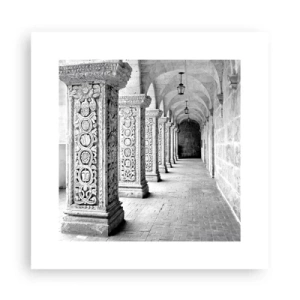 Affiche - Poster - Où cela mène-t-il…? - 30x30 cm