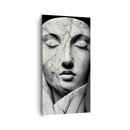 Impression sur toile - Image sur toile - Marmurowe kształty - 65x120 cm