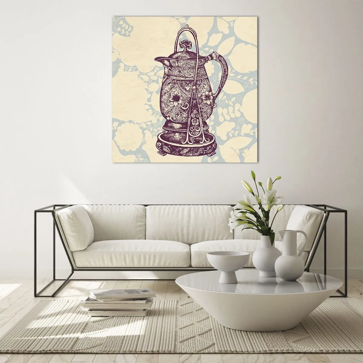 Impression sur verre - Image sur verre - La beauté du quotidien - 60x60 cm