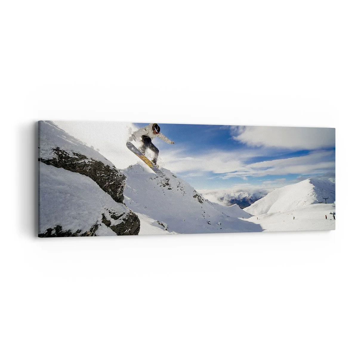 Impression sur toile - Image sur toile - Liberté sans limite - 90x30 cm