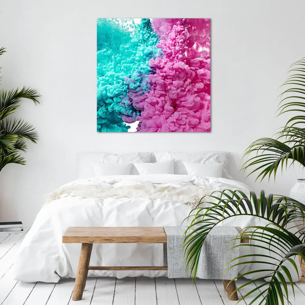 Impression sur toile - Image sur toile - Rencontre finale - 40x40 cm