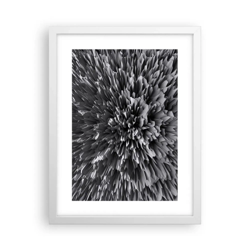 Affiche dans un cadre blanc - Poster - Ça ne peut pas être plus dur que ça - 30x40 cm