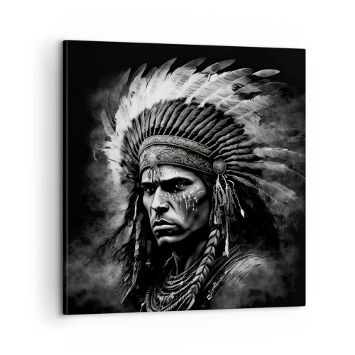 Impression sur toile - Image sur toile - Un leader et un guerrier - 60x60 cm