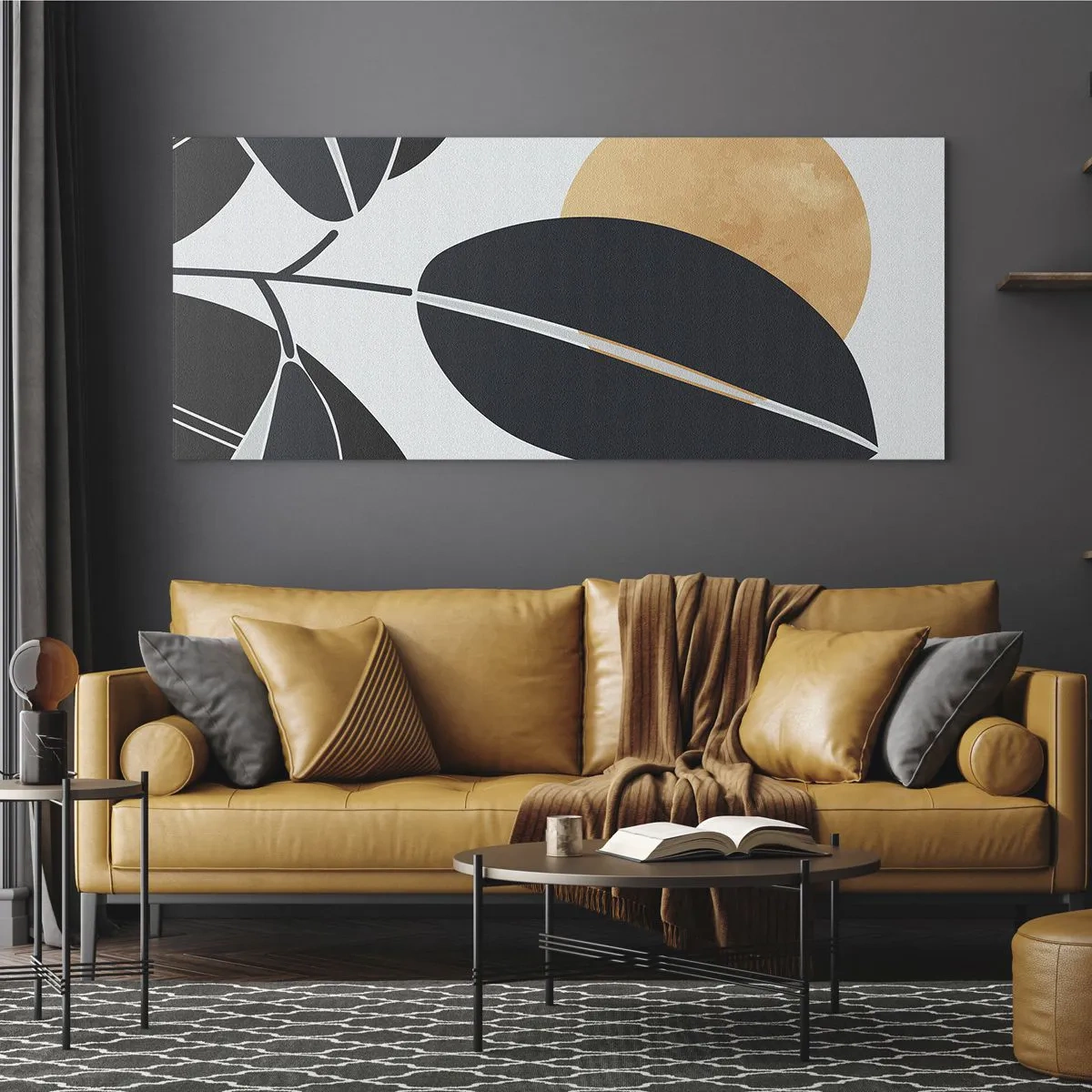 Impression sur verre - Image sur verre - Une chaude journée d'été - 90x30 cm