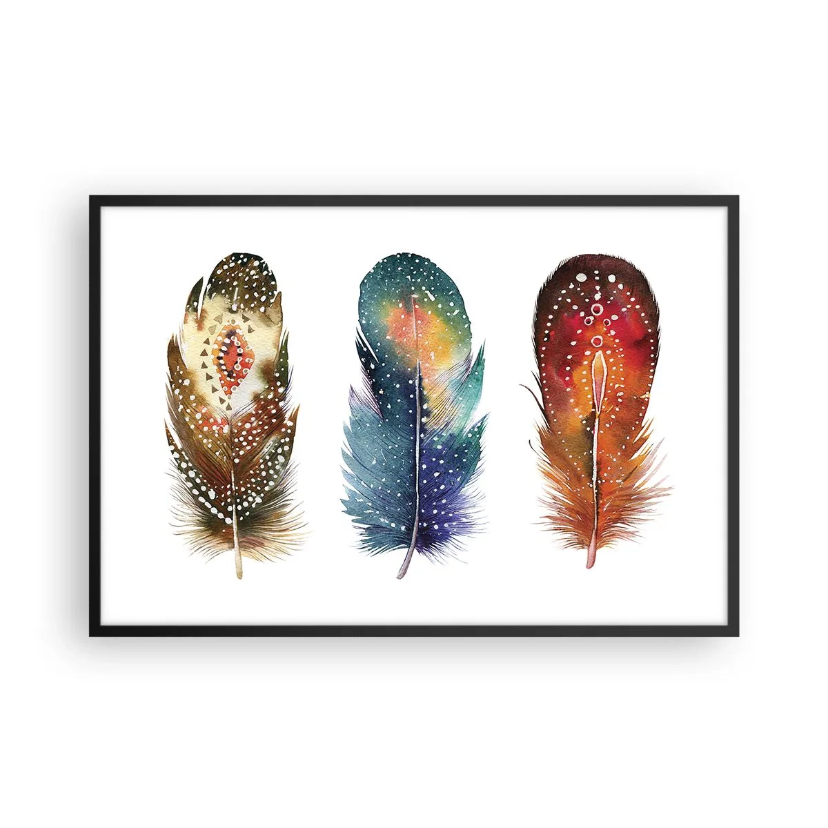 Affiche dans un cadre noir - Poster - Rituels, cérémonies, secrets - 91x61 cm