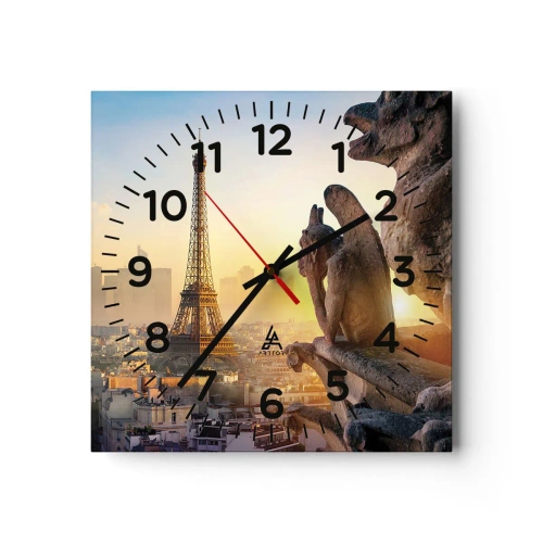 Horloge murale - Pendule murale - Tellement de choses ont changés... - 30x30 cm