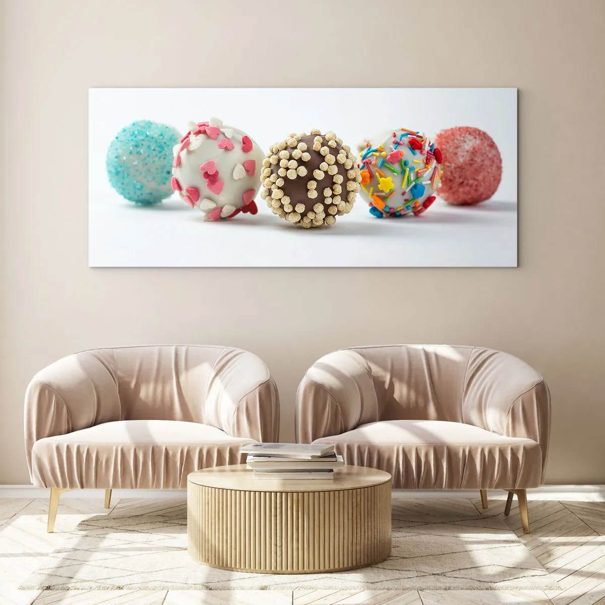 Impression sur verre - Image sur verre - La vie peut être douce - 100x40 cm