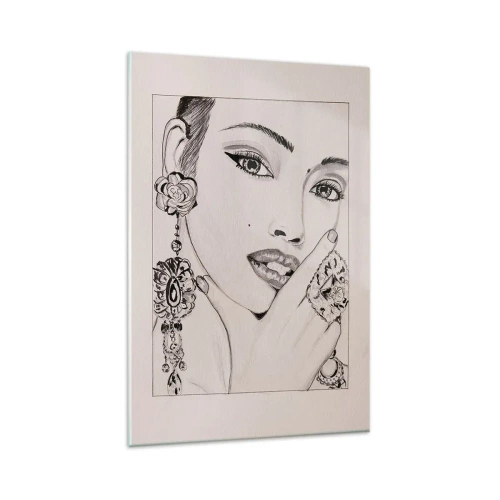 Impression sur verre - Image sur verre - Le plus beau joyau - 80x120 cm