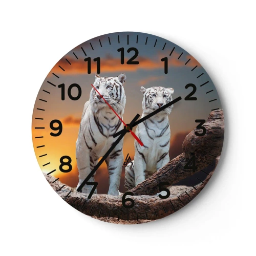 Horloge murale - Pendule murale - Tout comme à Narnia - 30x30 cm