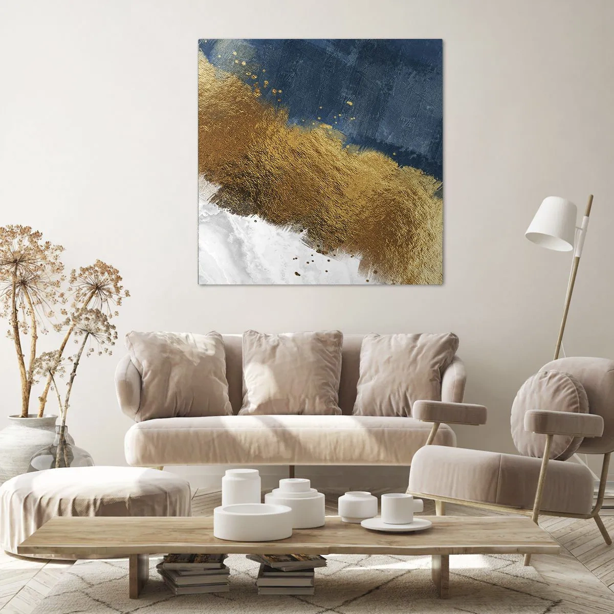 Impression sur toile - Image sur toile - Les couleurs de l’été - 70x70 cm
