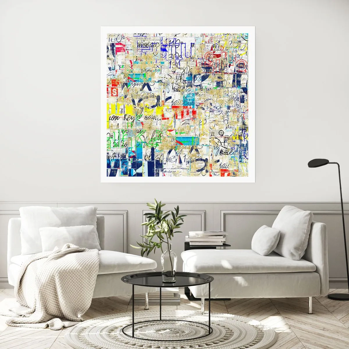 Affiche - Poster - Ca fait juste plaisir aux yeux - 60x60 cm