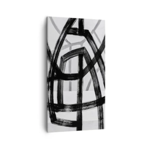 Impression sur toile - Image sur toile - Profondeur du bâtiment - 45x80 cm