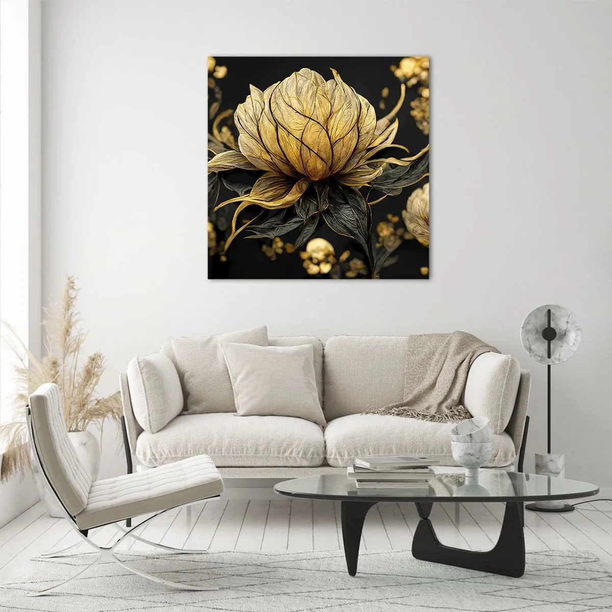 Impression sur verre - Image sur verre - Fragilité subtile - 70x70 cm