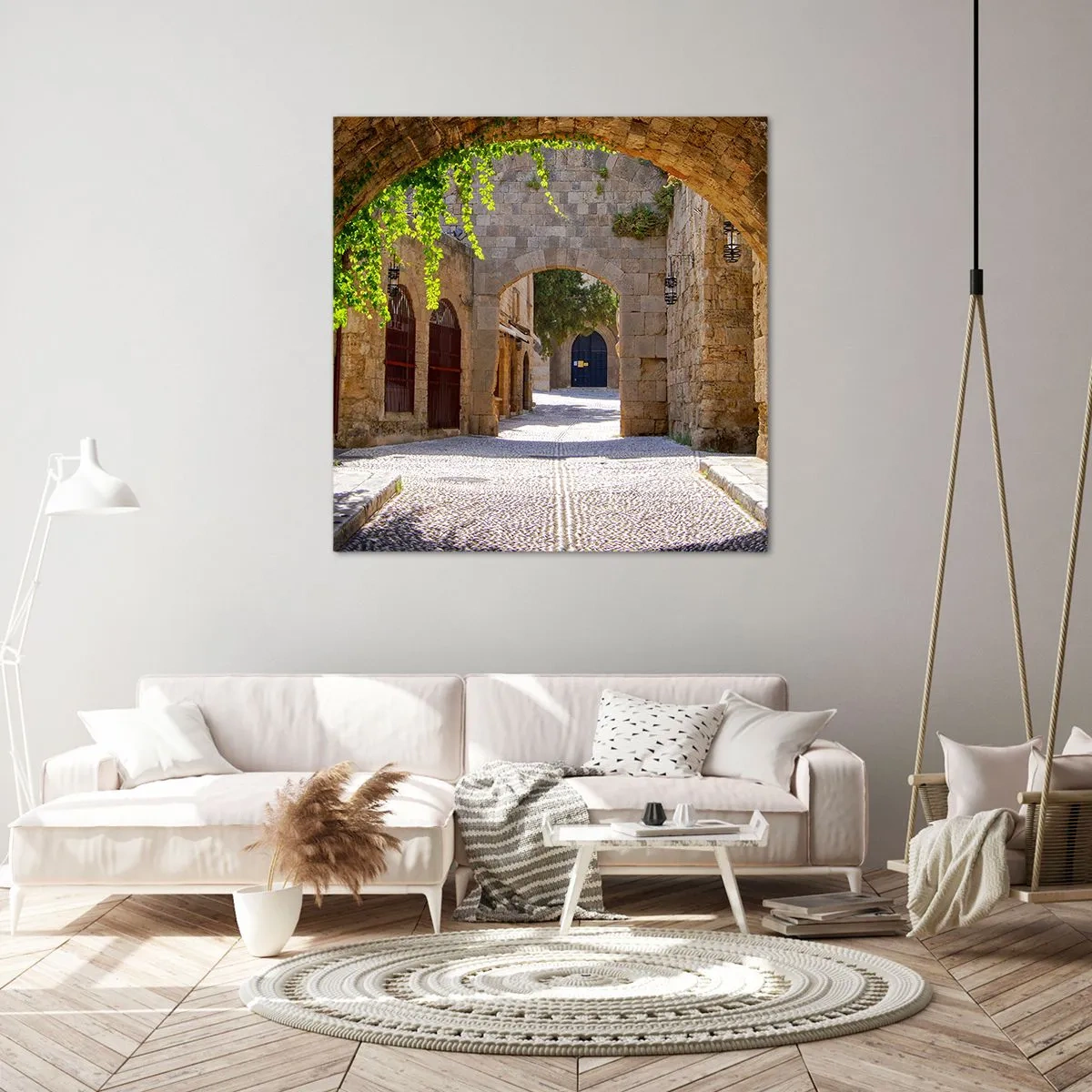 Impression sur toile - Image sur toile - Le cortège apparaîtra bientôt - 50x50 cm