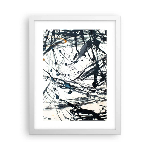 Affiche dans un cadre blanc - Poster - Ca a du sens ou ça n'en a pas ? - 30x40 cm