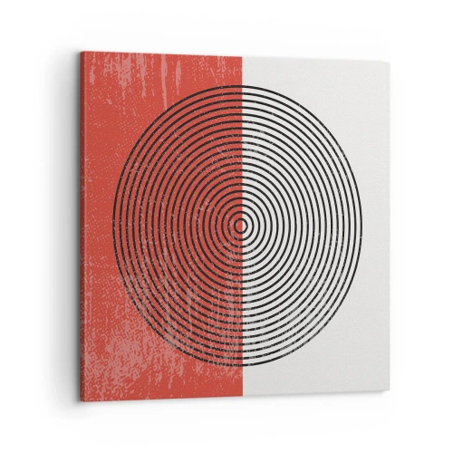 Impression sur toile - Image sur toile - Dans le mille - 60x60 cm