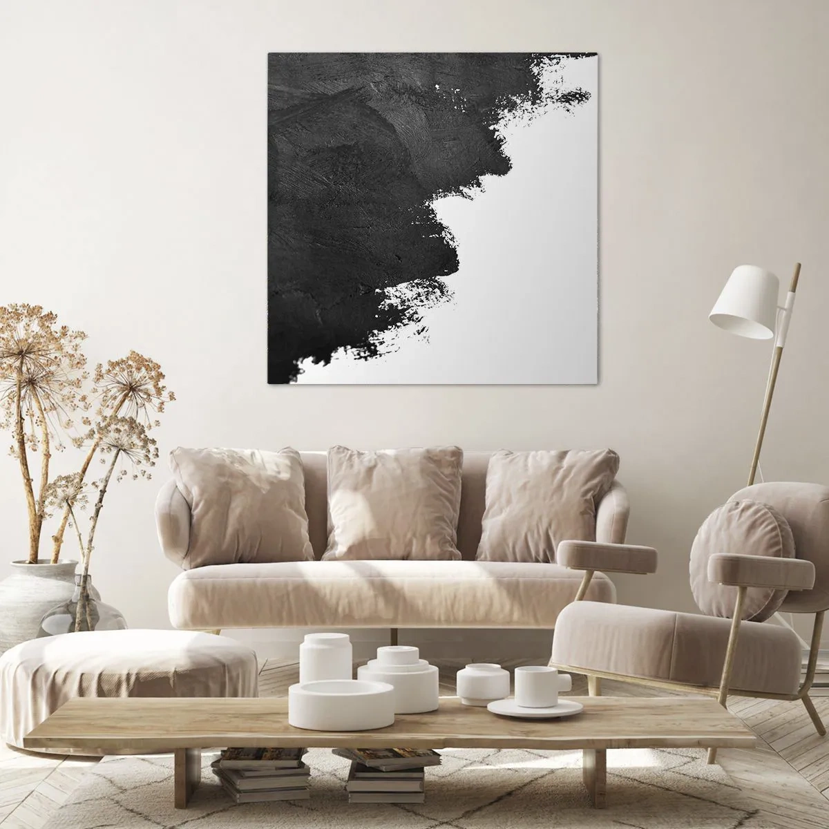 Impression sur toile - Image sur toile - Éléments : terre - 70x70 cm