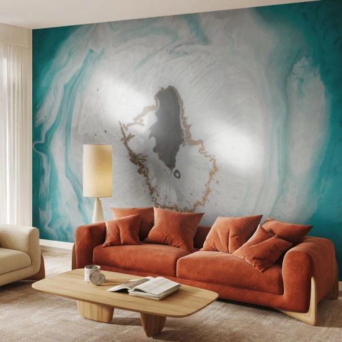 Papier Peint Photo Standard Eco - Pénétrer à l'intérieur - Abstraction, Morceau, Pierre - 150x105 cm