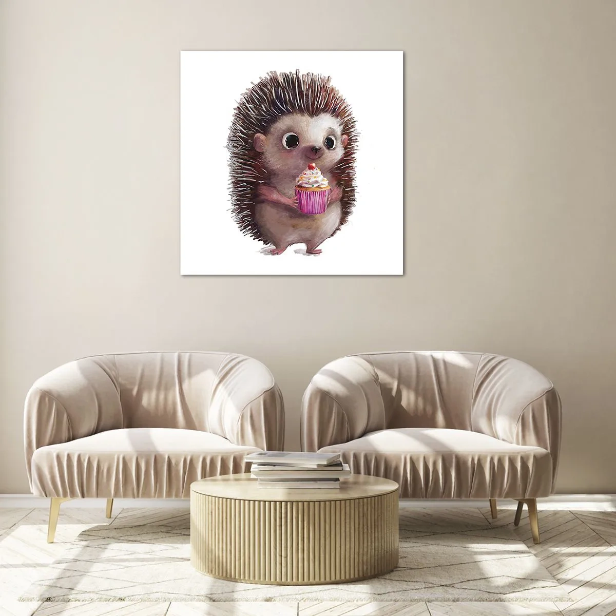 Impression sur verre - Image sur verre - La fête c'est tous les jours - 70x70 cm