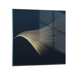 Impression sur verre - Image sur verre - Comme les cheveux d'un ange - 70x70 cm