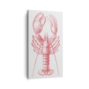 Impression sur toile - Image sur toile - Un homard digne d'Homère - 45x80 cm