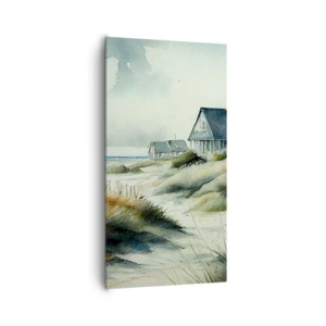 Impression sur toile - Image sur toile - Loin de l'agitation - 65x120 cm