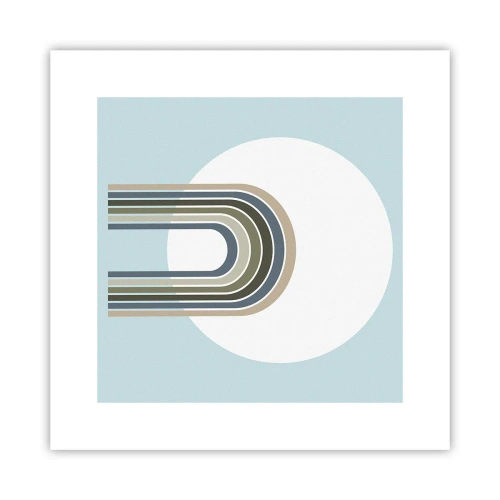 Affiche - Poster - Attraction irrésistible - 30x30 cm