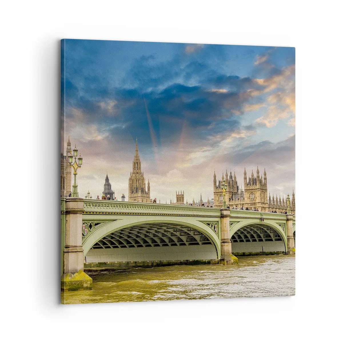 Impression sur toile - Image sur toile - Le temps s'est arrêté dans l'Empire - 60x60 cm