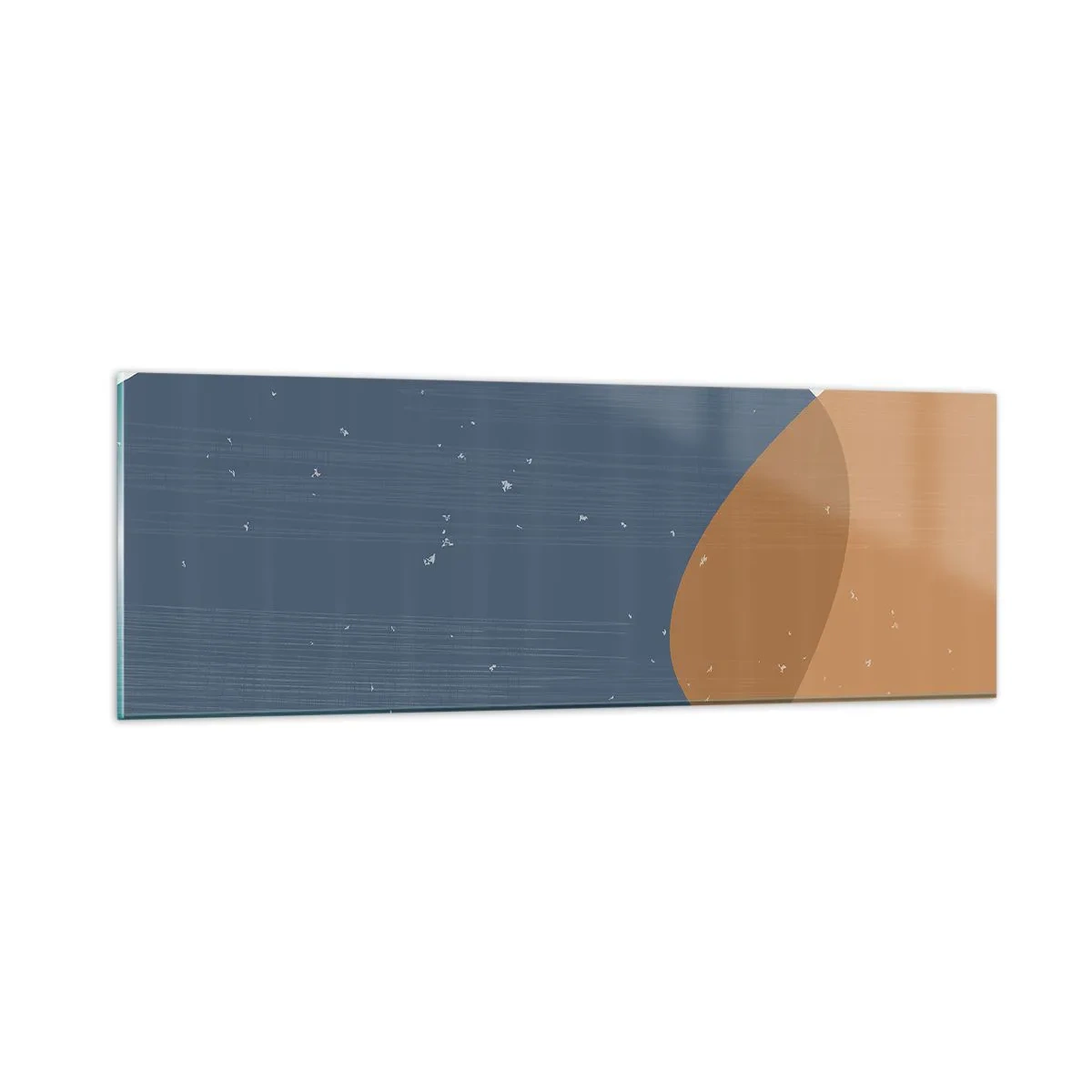 Impression sur verre - Image sur verre - Ovales et influences - 90x30 cm