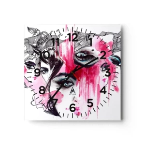 Horloge murale - Pendule murale - , - 30x30 cm