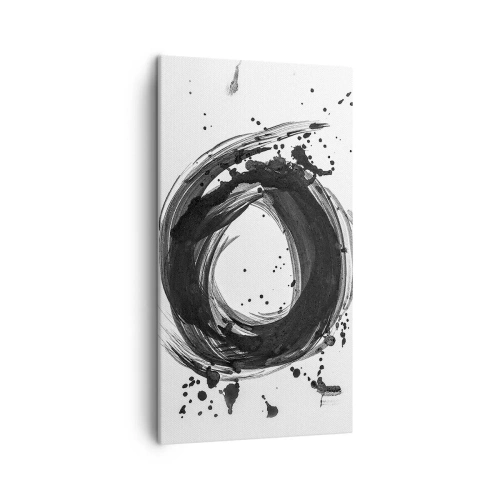 Impression sur toile - Image sur toile - Le tourbillon de la création - 45x80 cm