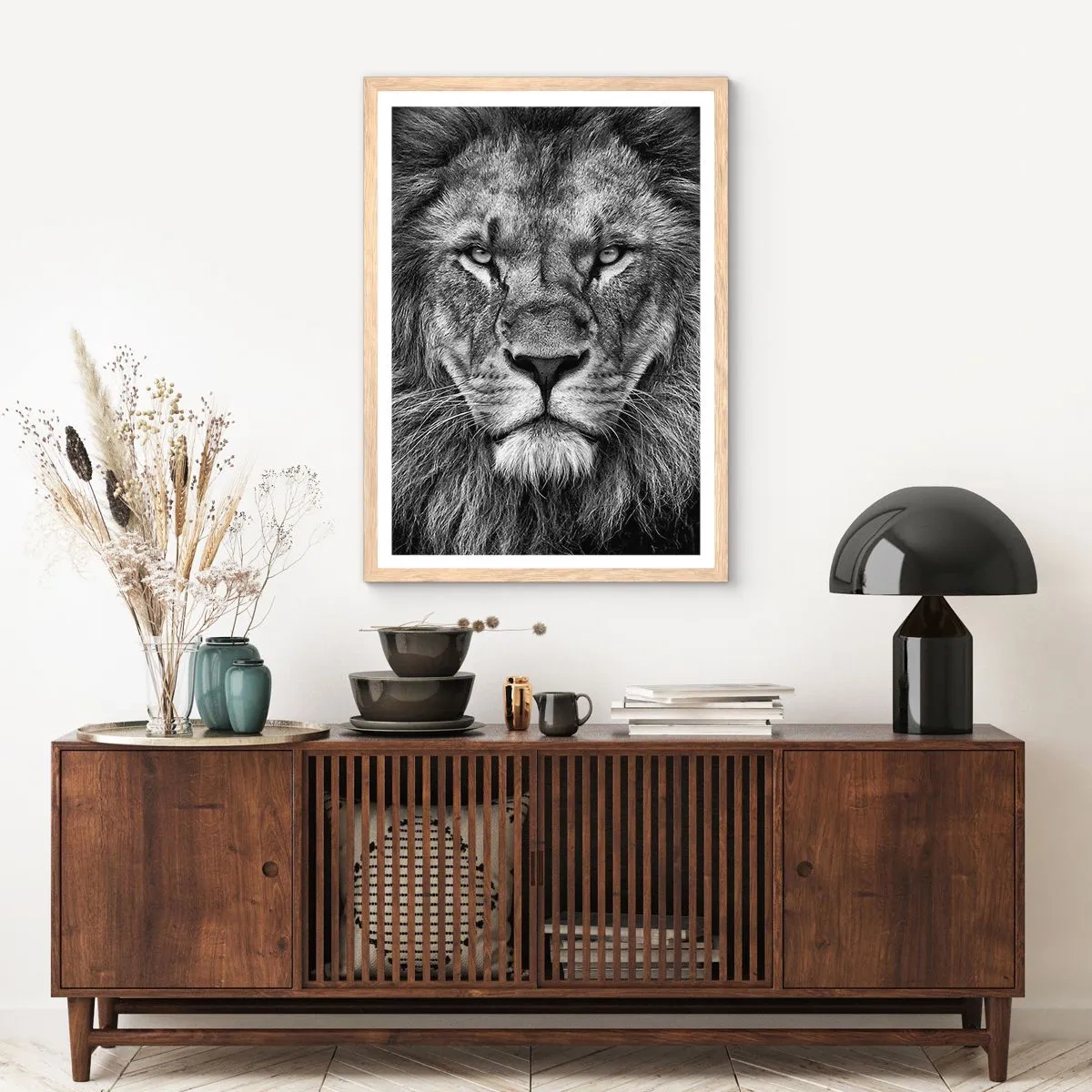 Affiche dans un chêne clair - Poster - En vêtement de sacre - 30x40 cm