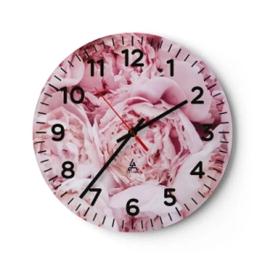Horloge murale - Pendule murale - Caliné et parfumé - 30x30 cm