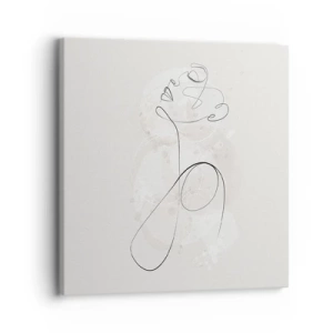 Impression sur toile - Image sur toile - Spirale de beauté - 30x30 cm