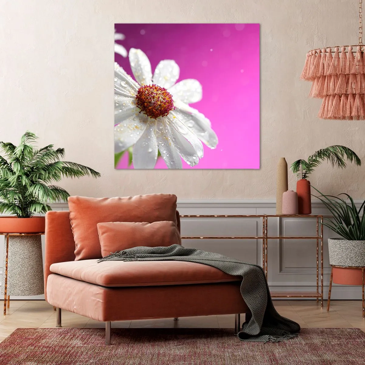 Impression sur toile - Image sur toile - Modeste dans sa beauté - 40x40 cm