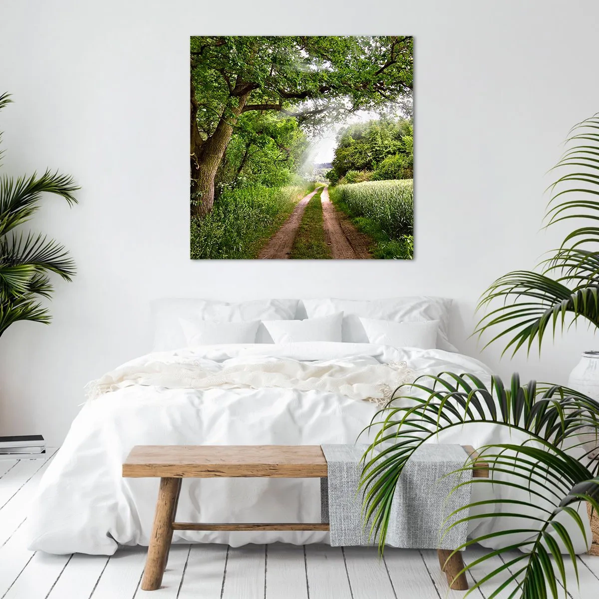 Impression sur toile - Image sur toile - Et in Arcadia ego - 40x40 cm