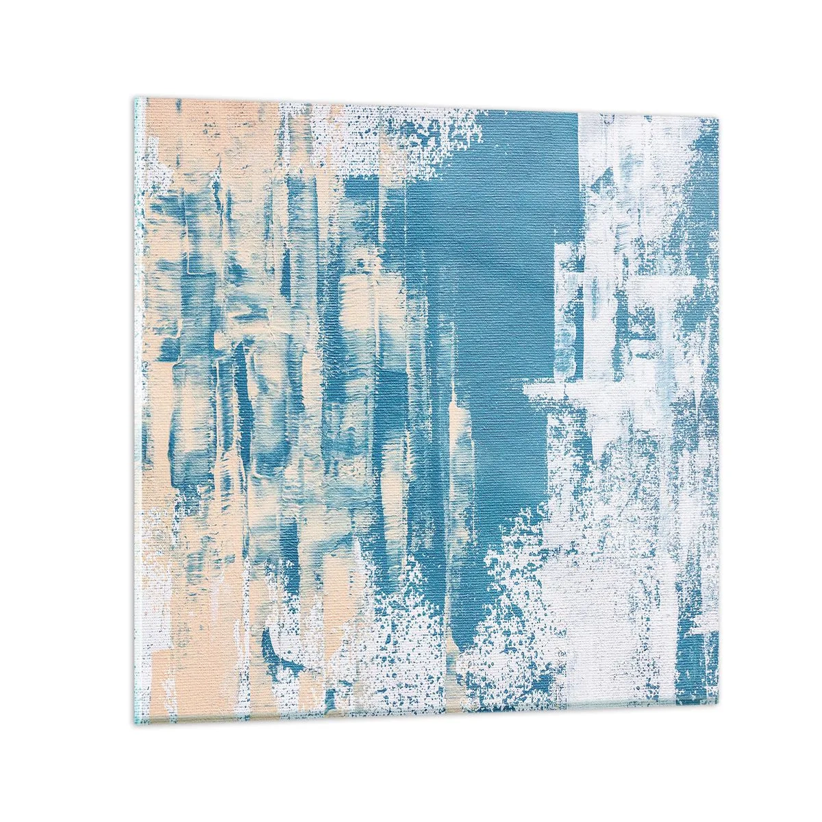 Impression sur verre - Image sur verre - À travers un iceberg - 70x70 cm