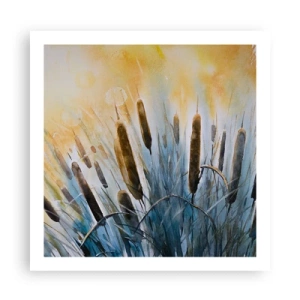 Affiche - Poster - Fraicheur de l'eau, chaleur du soleil - 60x60 cm