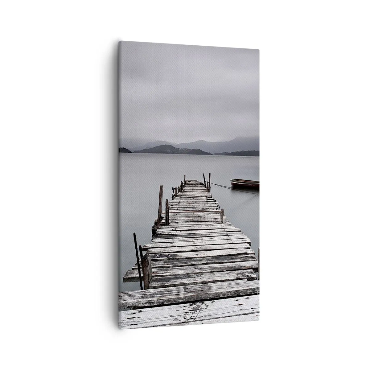 Impression sur toile - Image sur toile - Tu peux partir demain - 55x100 cm