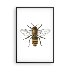 Affiche dans un cadre noir - Poster - Belle et bonne - 61x91 cm