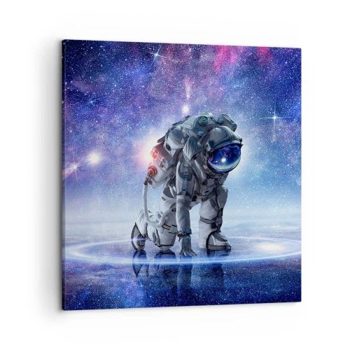 Impression sur toile - Image sur toile - Le ciel étoilé au dessus de moi - 50x50 cm