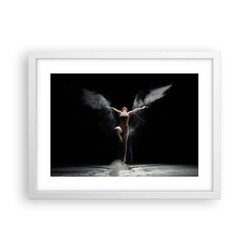 Affiche dans un cadre blanc - Poster - Les elfes existent - 40x30 cm