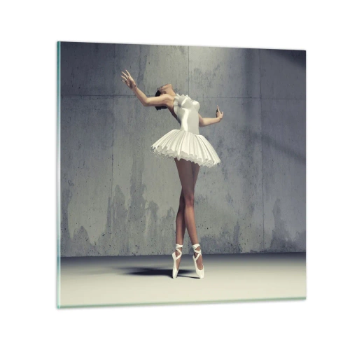 Impression sur verre - Image sur verre - Léger comme un oiseau - 60x60 cm