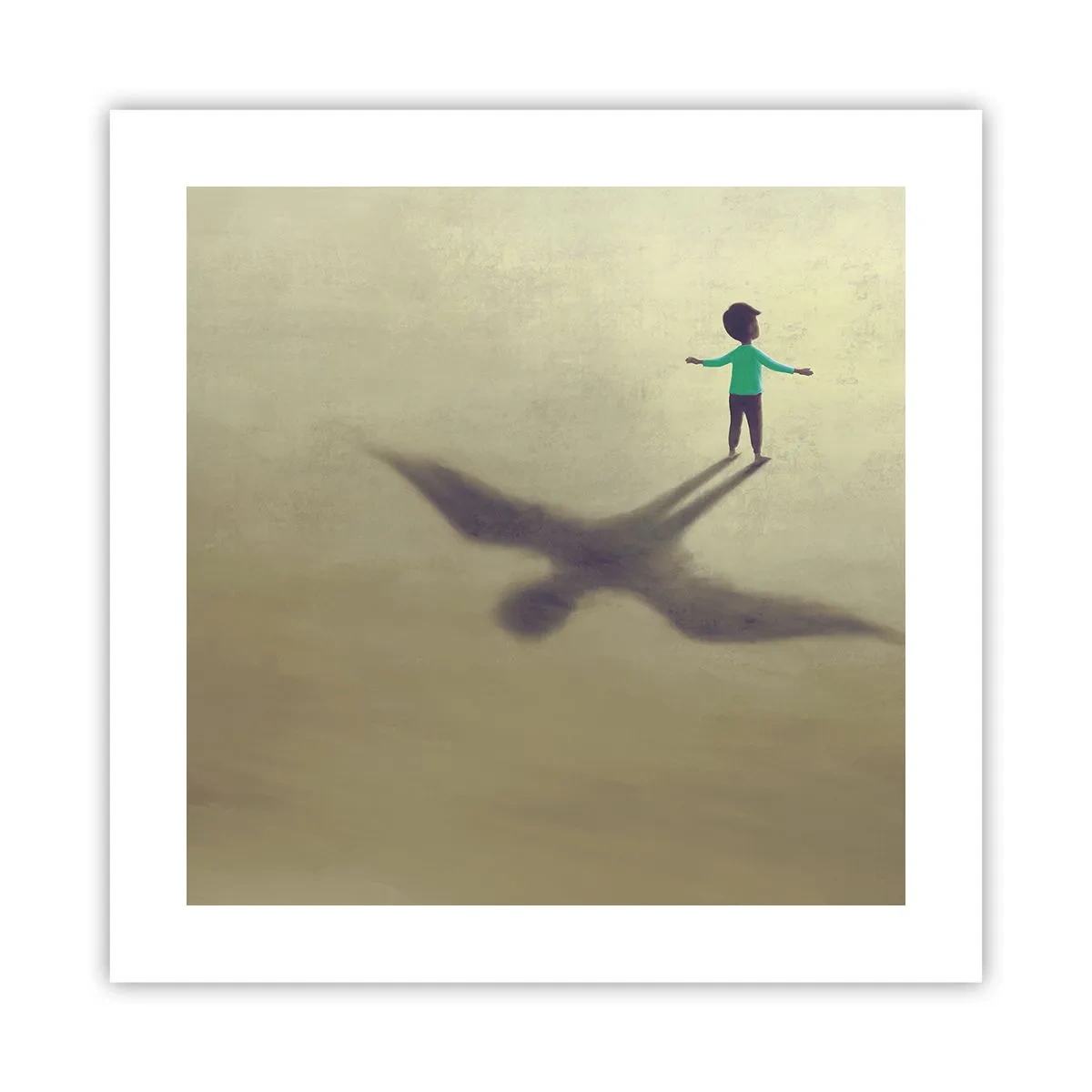 Affiche - Poster - Héros du futur - 40x40 cm