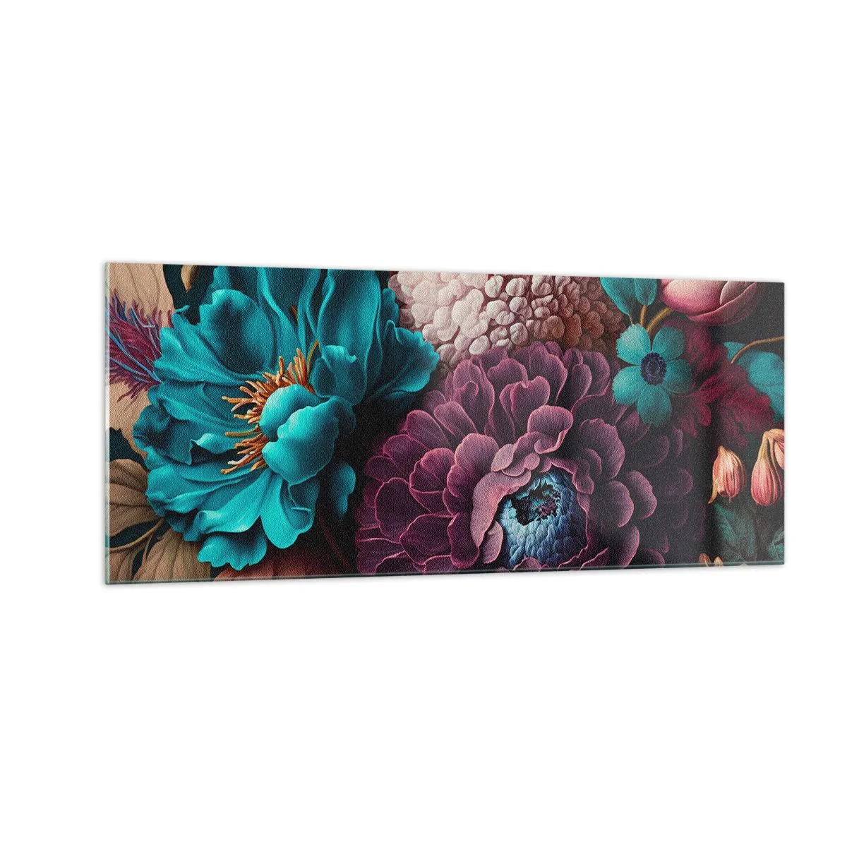 Impression sur verre - Image sur verre - La nature en abondance - 100x40 cm