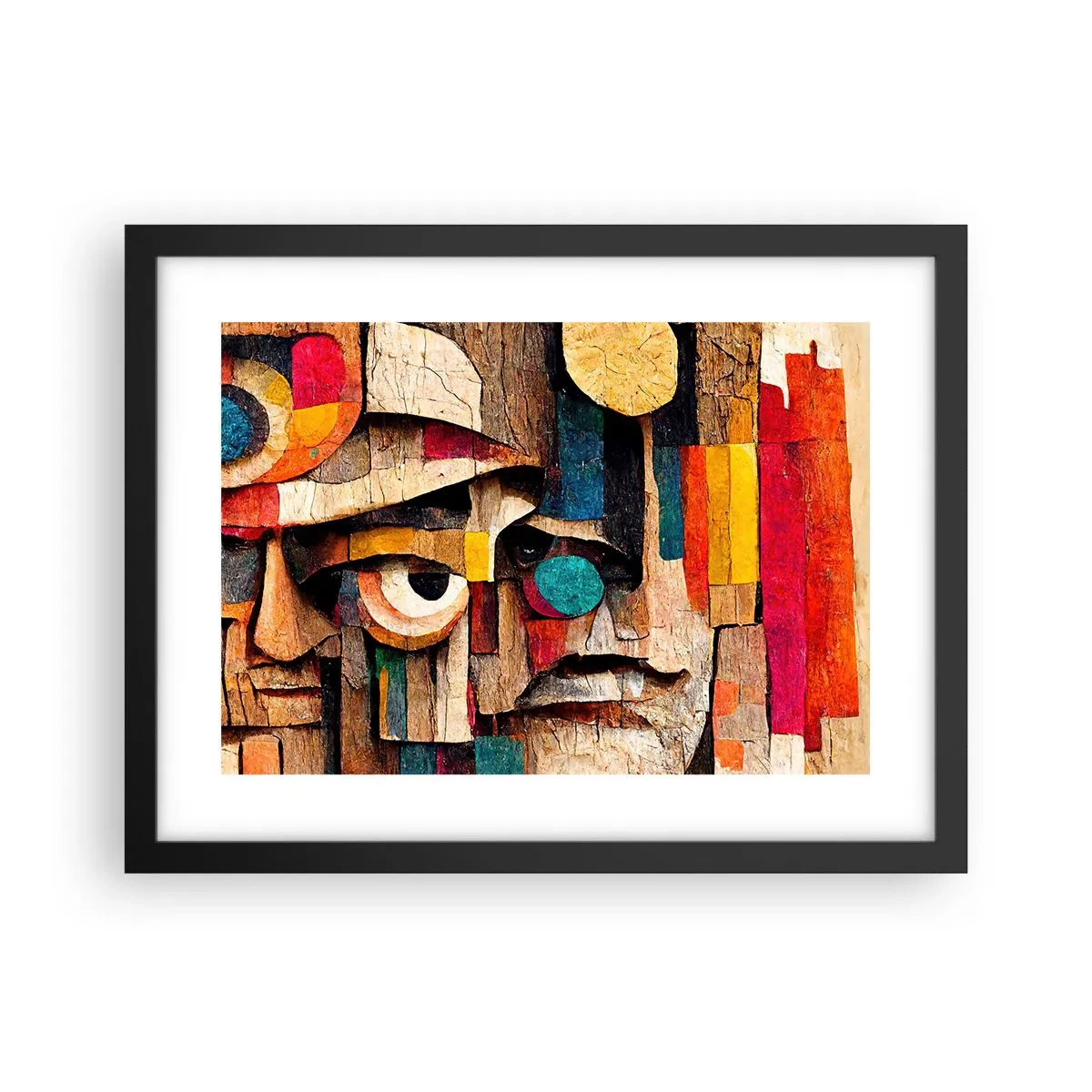 Affiche dans un cadre noir - Poster - Je te vois… - 40x30 cm