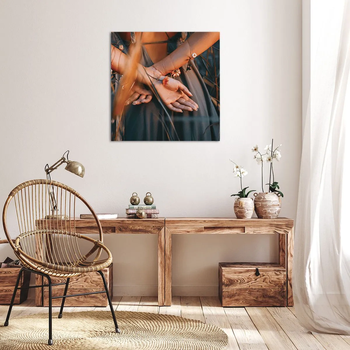 Impression sur toile - Image sur toile - Liée à la nature - 40x40 cm